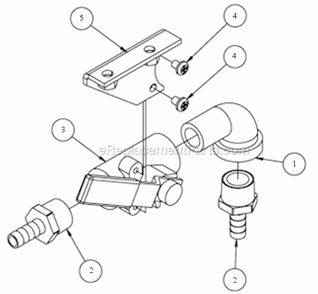 Page S Diagram and Parts List for MK-4030KB  MK Diamond Concrete Saw